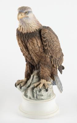 Lot #6205 Ceramic Bald Eagle Figurine - From the Personal Collection of Alan Bean - Image 1