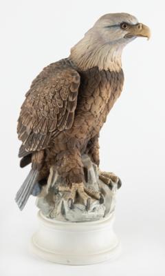 Lot #6205 Ceramic Bald Eagle Figurine - From the Personal Collection of Alan Bean - Image 2