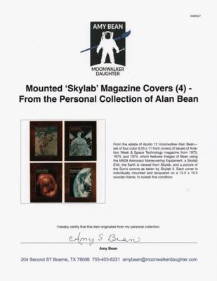 Lot #6222 Mounted 'Skylab' Magazine Covers (4) - From the Personal Collection of Alan Bean - Image 6