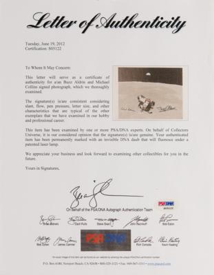 Lot #6154 Apollo 11: Buzz Aldrin and Michael Collins Signed Print - Image 4