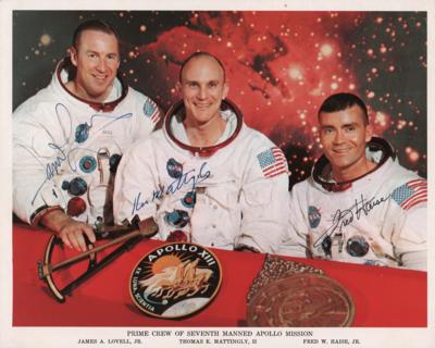 Lot #6254 Apollo 13 Crew Signed Photograph - Image 1