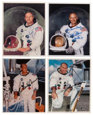 Lot #6376 Moonwalkers Complete Set of (12) Signed and Uninscribed Photographs - Image 2