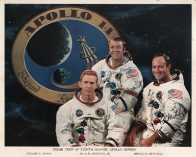 Lot #6300 Apollo 14 Signed Photograph - Image 1