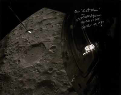 Lot #6266 Fred Haise Signed 'Lost Moon' Photograph - Image 1