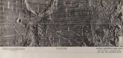 Lot #6332 Apollo 15 (3) Panoramic Mission Charts - Image 2