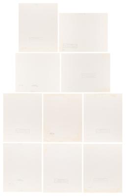 Lot #6372 Apollo Astronauts: (10) Original Photographs by Yousuf Karsh, with Apollo 11, Armstrong, Aldrin, and Collins - Image 12