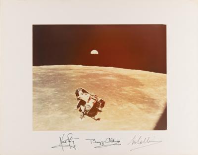 Lot #6122 Apollo 11 Signed Oversized NASA