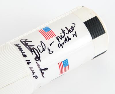 Lot #6475 Apollo Astronauts (8) Multi-Signed Saturn V Rocket Model - Image 7