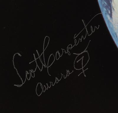 Lot #6011 Scott Carpenter Signed Photograph - Image 2