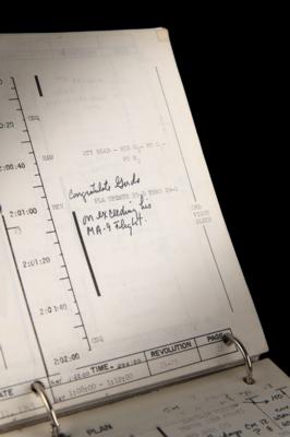 Lot #6032 Gemini 5 Flown Flight Plan with Extensive In-Flight Notations by Charles Conrad - Image 1