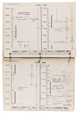 Lot #6032 Gemini 5 Flown Flight Plan with Extensive In-Flight Notations by Charles Conrad - Image 10