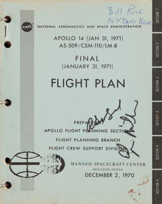 Lot #6389 Apollo NASA Manual Collection of (12) Signed Flight and Activity Plans with (20) Astronaut and Cosmonaut Signatures - Image 10