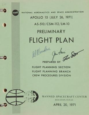 Lot #6389 Apollo NASA Manual Collection of (12) Signed Flight and Activity Plans with (20) Astronaut and Cosmonaut Signatures - Image 6