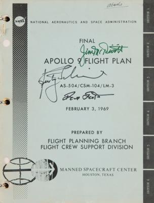 Lot #6389 Apollo NASA Manual Collection of (12) Signed Flight and Activity Plans with (20) Astronaut and Cosmonaut Signatures - Image 8