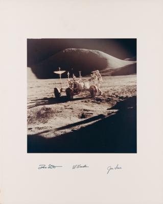 Lot #6330 Apollo 15 Signed Oversized NASA Photograph - Image 1