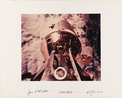 Lot #6099 Apollo 9 Signed Oversized NASA Photograph - Image 1