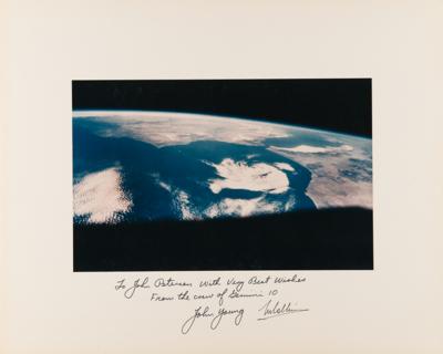 Lot #6049 Gemini 10 Signed Oversized NASA