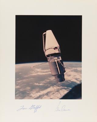 Lot #6058 Gemini 9 Signed Oversized NASA Photograph - Image 1