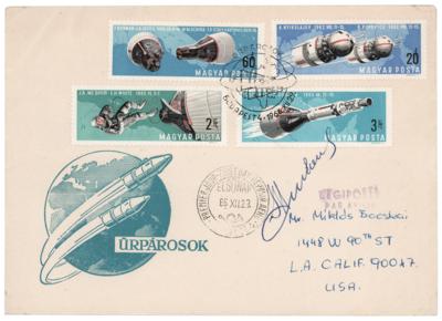 Lot #6504 Cosmonauts (11) Signed Philatelic Items - Image 2