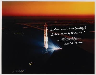 Lot #6267 Fred Haise Signed Photograph - Image 1