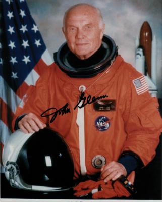 Lot #6017 John Glenn Signed Photograph - Image 1