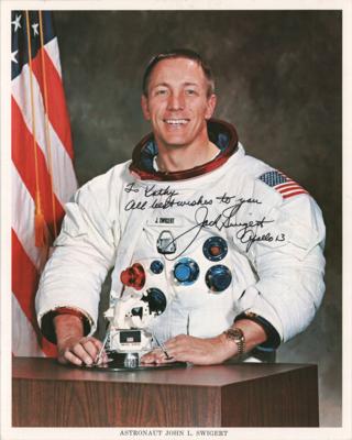 Lot #6250 Jack Swigert Signed Photograph