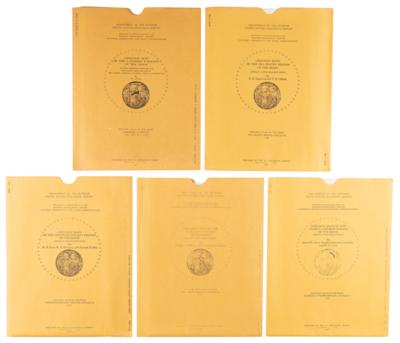 Lot #6397 U.S. Geological Survey Lunar Maps of Apollo Landing Sites - Image 2