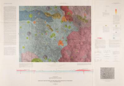 Lot #6397 U.S. Geological Survey Lunar Maps of Apollo Landing Sites - Image 9