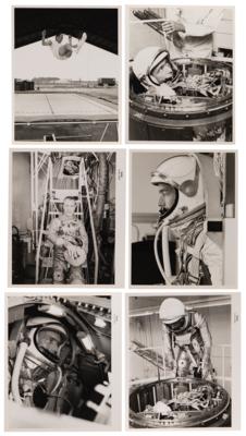 Lot #6010 Scott Carpenter (22) Original Vintage MA-7 Photographs - Image 2