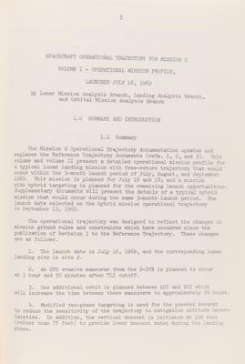 Lot #6412 Apollo 11 Abort, Trajectory, and Alternative Flight Plan Manual - Used in Mission Control by Gene Kranz - Image 6