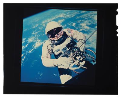 Lot #6062 Edward H. White II Original Gemini 4 EVA Transparency - Image 2