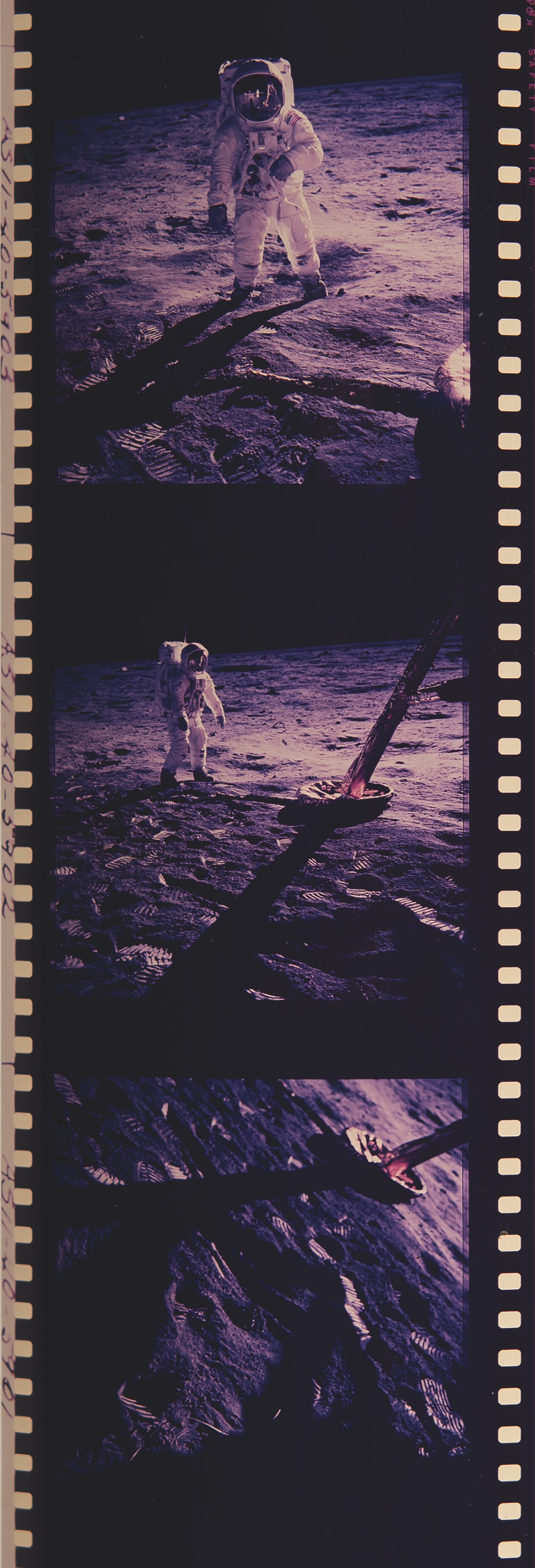 Lot #6123 Apollo 11 70mm NASA Transparency Film Roll - Image 2