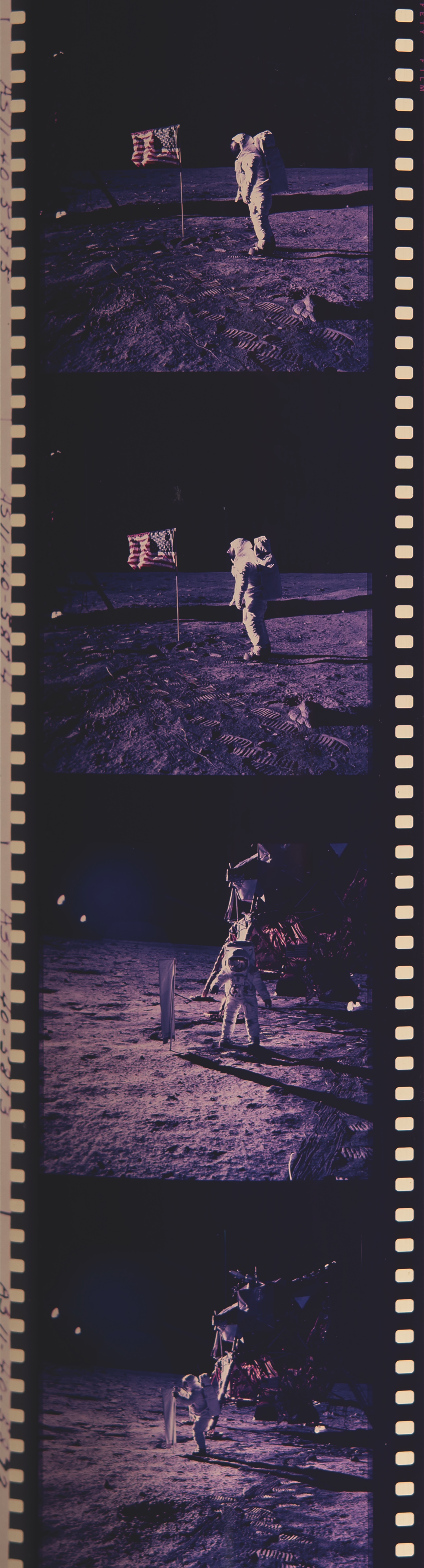 Lot #6123 Apollo 11 70mm NASA Transparency Film Roll - Image 5