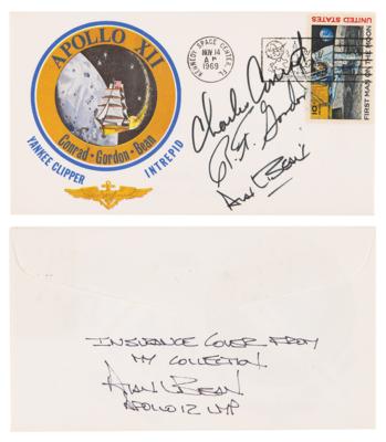 Lot #6370 Apollo 11-17 Signed Insurance Cover Set - Image 3