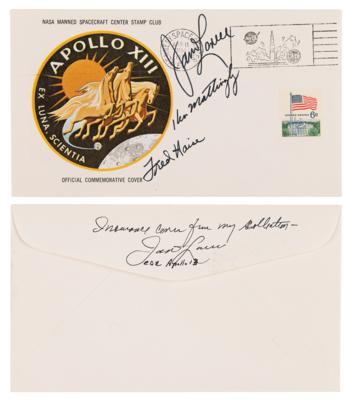 Lot #6370 Apollo 11-17 Signed Insurance Cover Set - Image 4