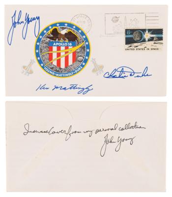 Lot #6370 Apollo 11-17 Signed Insurance Cover Set - Image 7