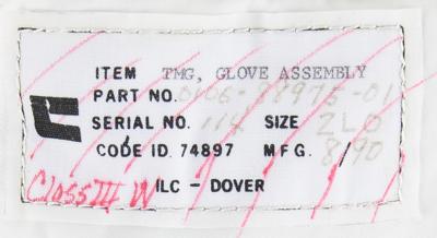 Lot #6437 Space Shuttle 4000 Series EMU Glove TMG (Left) - Image 3