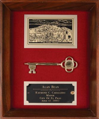 Lot #6216 Honorary Key to the City of El Paso, Texas - From the Personal Collection of Alan Bean - Image 1