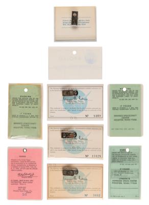 Lot #6385 NASA Access Badges and Passes (8) - From the Personal Collection of Alan Bean - Image 2