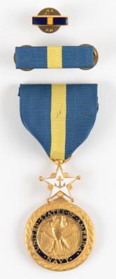 Lot #6224 Navy Distinguished Service Medal - From the Personal Collection of Alan Bean - Image 1