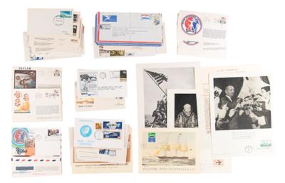 Lot #6383 Philatelic Archive with (10) Signed Apollo 12 and Skylab Program Covers - From the Personal Collection of Alan Bean - Image 2