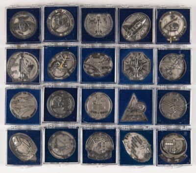 Lot #6443 Space Shuttle Robbins Medallion Collection (133) - From the Personal Collection of Alan Bean - Image 10