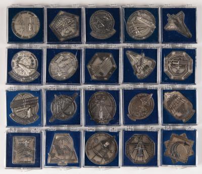 Lot #6443 Space Shuttle Robbins Medallion Collection (133) - From the Personal Collection of Alan Bean - Image 12