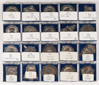 Lot #6443 Space Shuttle Robbins Medallion Collection (133) - From the Personal Collection of Alan Bean - Image 13