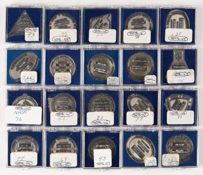 Lot #6443 Space Shuttle Robbins Medallion Collection (133) - From the Personal Collection of Alan Bean - Image 5