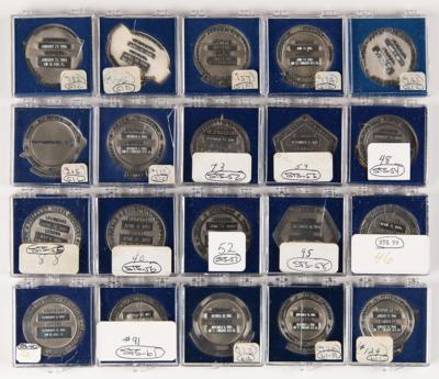 Lot #6443 Space Shuttle Robbins Medallion Collection (133) - From the Personal Collection of Alan Bean - Image 7