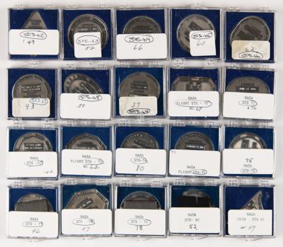 Lot #6443 Space Shuttle Robbins Medallion Collection (133) - From the Personal Collection of Alan Bean - Image 9