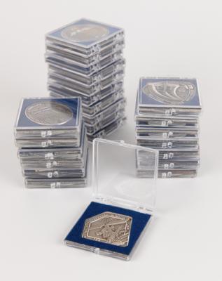 Lot #6457 ISS Robbins Medallion Collection (24) -