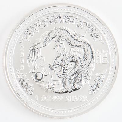 Lot #6229 Queen Elizabeth II Silver One-Dollar Coin - From the Personal Collection of Alan Bean - Image 3