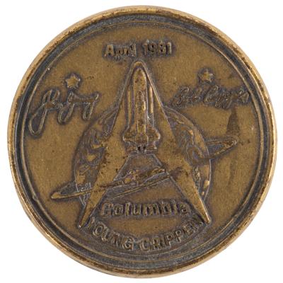 Lot #6452 STS-1 Manned Flight Awareness Medallion - From the Personal Collection of Alan Bean - Image 1